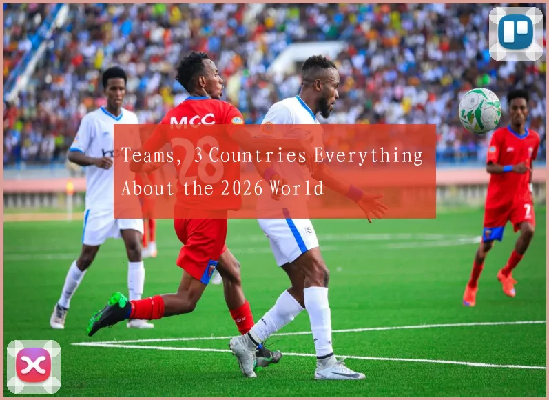 Teams, 3 Countries Everything About the 2026 World